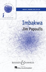 cover Imbakwa SATB choral sheet music cover
